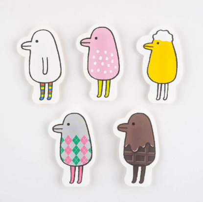 Hobonichi Hobotoridori Die-Cut Memo Pad
