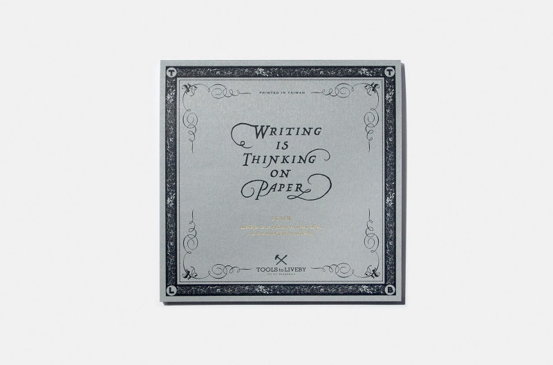 TOOLS to LIVEBY Plain Practice Notebook