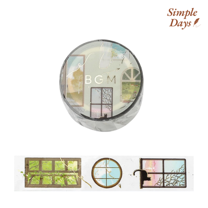 BGM Masking Tape - Window View