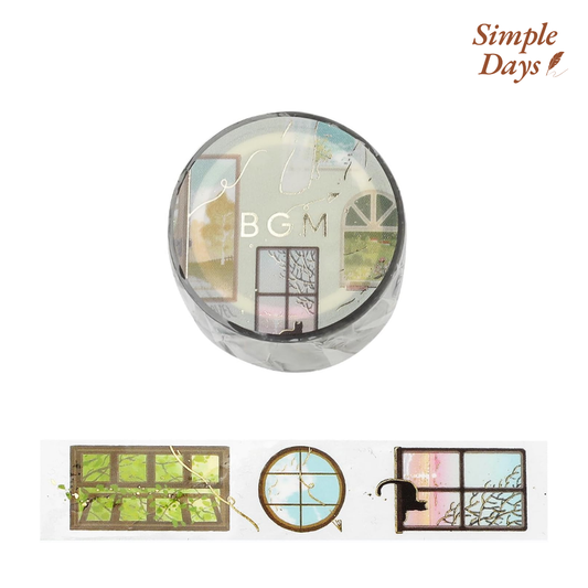 BGM Masking Tape - Window View