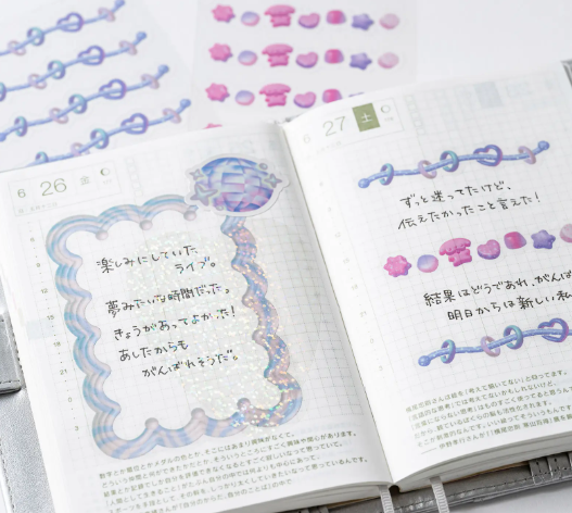Hobonichi Unforgettable Day Stickers - Heavenly Sweets