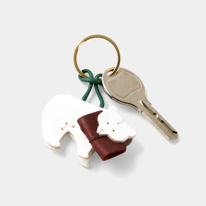 [On Hand] Traveler's Notebook Benlly's & Job Keychain Brown
