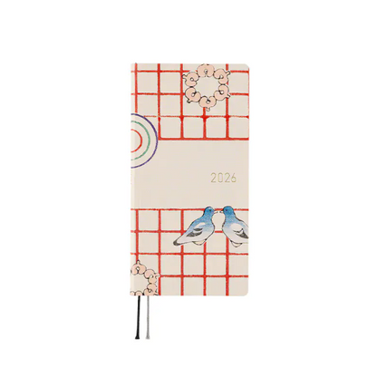 HOBONICHI 2026 WEEKS Techo Planner Weekly Horizontal + Memo + Monthly / Mega / January / April