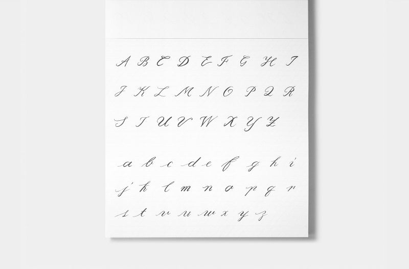 TOOLS to LIVEBY Calligraphy Practice Notebook