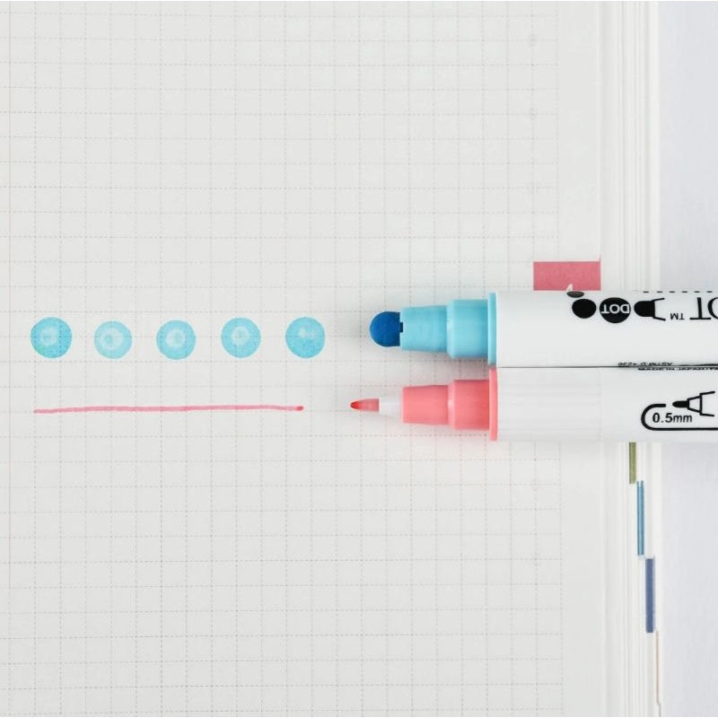 [On Hand] Kuretake Zig Clean Color Dot 4-Color Set