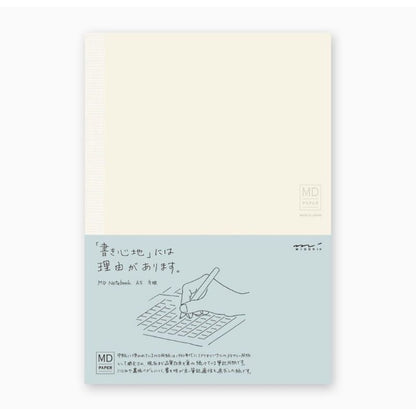 [On Hand] Midori MD Note Cover and Notebook - Grid / Blank / Ruled / Lined / A6 / B6 / A5