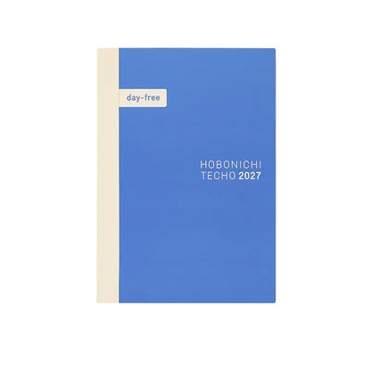 HOBONICHI 2027 Techo Original / Planner English / Cousin / Avec / Day Free / 5 Year / One Piece Note