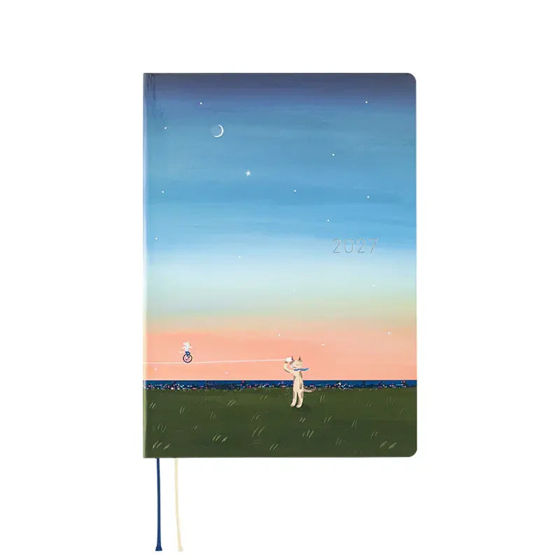 Hobonichi 2027 HON Techo - A6 / A5 - Planner English Japanese Daily Planner Notebook Hard Cover