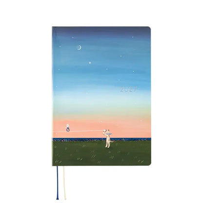 Hobonichi 2027 HON Techo - A6 / A5 - Planner English Japanese Daily Planner Notebook Hard Cover
