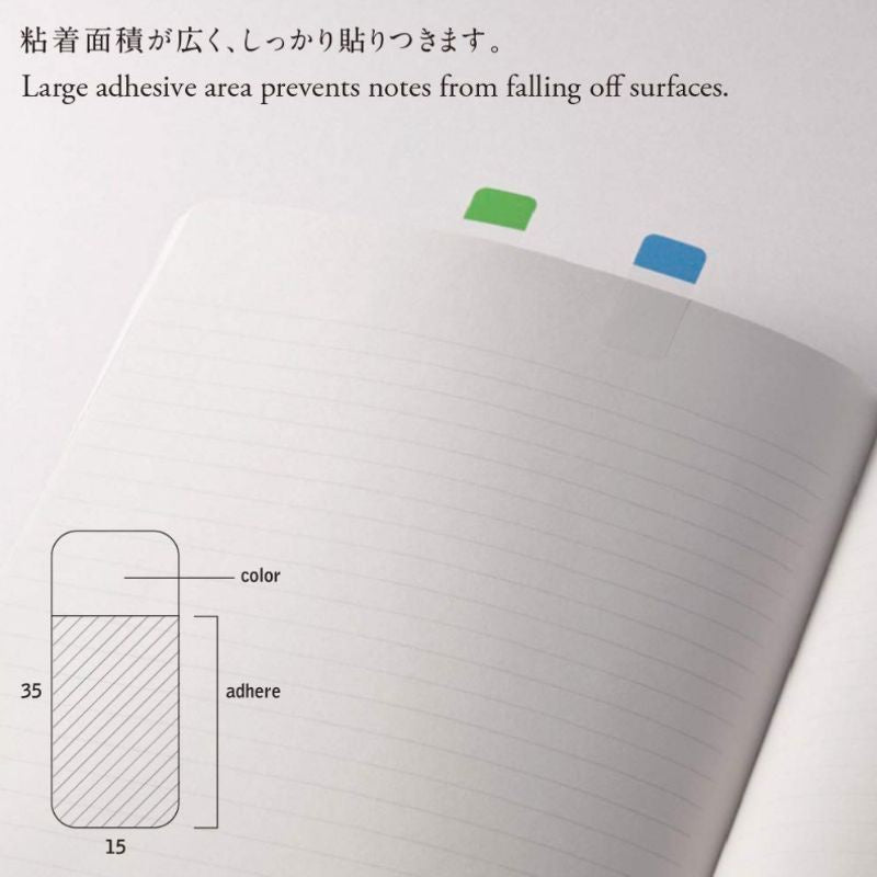 [On Hand] Stalogy Sticky Notes Index Tabs 6 Colors