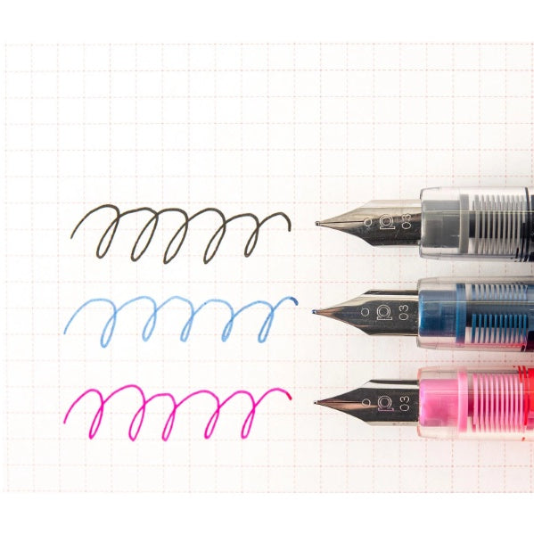 [On Hand] Platinum Preppy Fountain Pen / Ink Cartridges / Fine .03mm Medium .05mm / Black Pink Blue