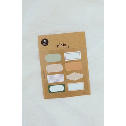 Suatelier Korea Mini Series / Plain / Seal Stickers / Sticky Memo