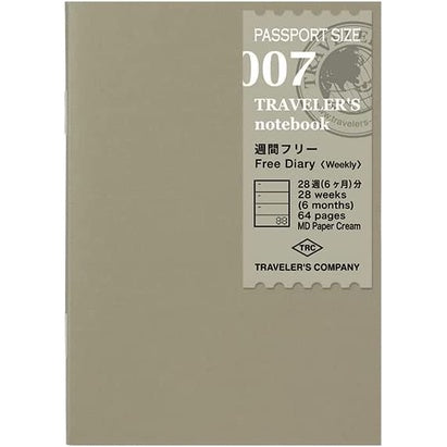 [On Hand] Traveler's Notebook Refill - Passport Size