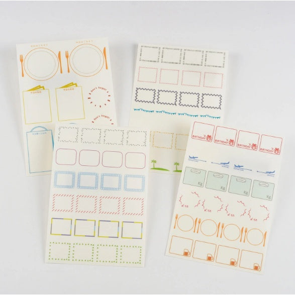 Hobonichi Frame Stickers