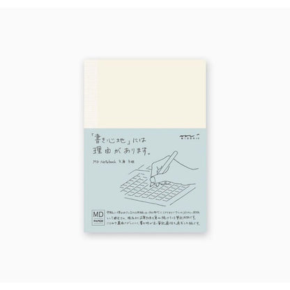 [On Hand] Midori MD Note Cover and Notebook - Grid / Blank / Ruled / Lined / A6 / B6 / A5