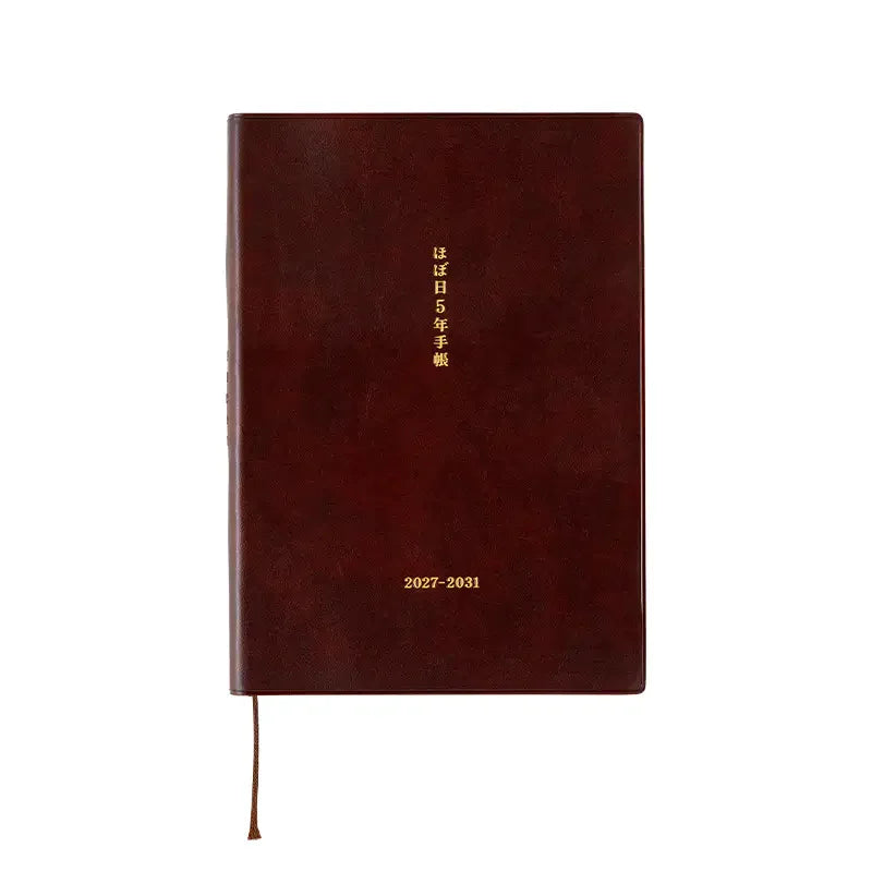 HOBONICHI 2027 Techo Original / Planner English / Cousin / Avec / Day Free / 5 Year / One Piece Note