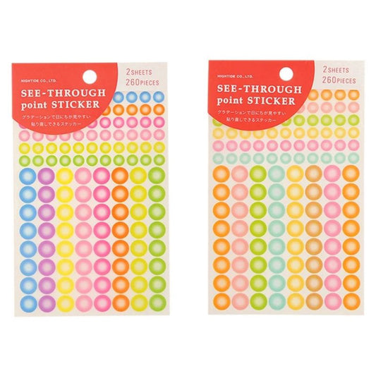 Hightide See-Through Dot Stickers