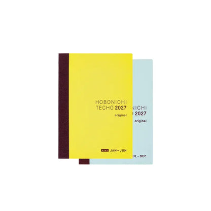 HOBONICHI 2027 Techo Original / Planner English / Cousin / Avec / Day Free / 5 Year / One Piece Note