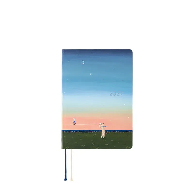 Hobonichi 2027 HON Techo - A6 / A5 - Planner English Japanese Daily Planner Notebook Hard Cover