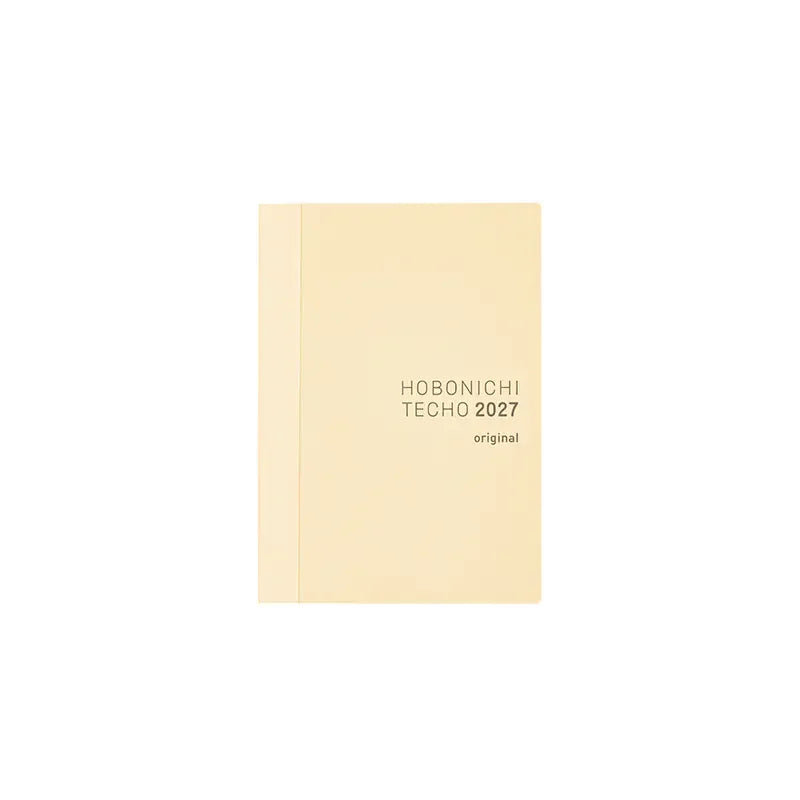 HOBONICHI 2027 Techo Original / Planner English / Cousin / Avec / Day Free / 5 Year / One Piece Note