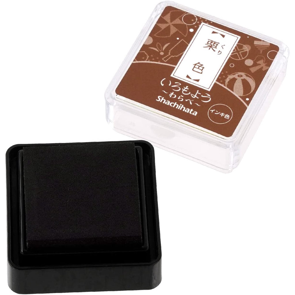 [On Hand] Shachihata Iromoyo Warabe Ink Pad Oil Based 29 Colors Clear Stamps Journal Scrapbooking