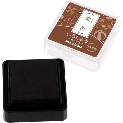 [On Hand] Shachihata Iromoyo Warabe Ink Pad Oil Based 29 Colors Clear Stamps Journal Scrapbooking
