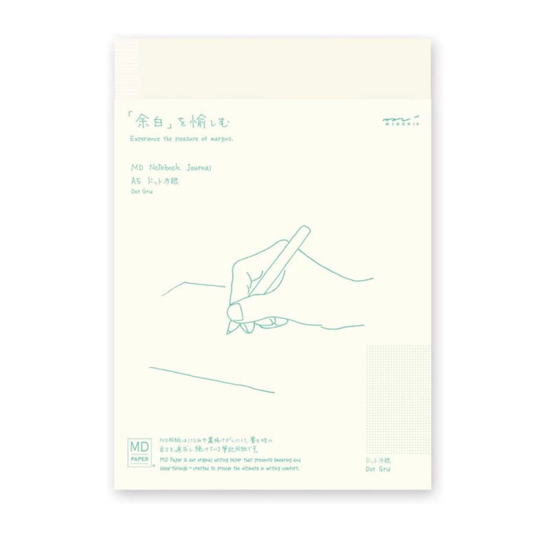 [On Hand] Midori MD Note Cover and Notebook - Grid / Blank / Ruled / Lined / A6 / B6 / A5