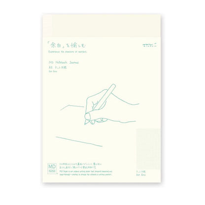 [On Hand] Midori MD Note Cover and Notebook - Grid / Blank / Ruled / Lined / A6 / B6 / A5