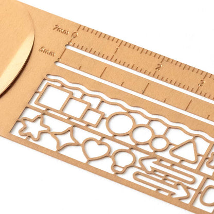 [On Hand] Midori Ruler / Stencil / Clip Ruler / Multi Ruler