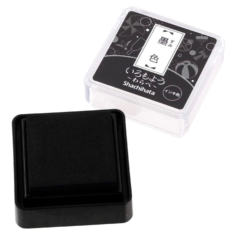 [On Hand] Shachihata Iromoyo Warabe Ink Pad Oil Based 29 Colors Clear Stamps Journal Scrapbooking