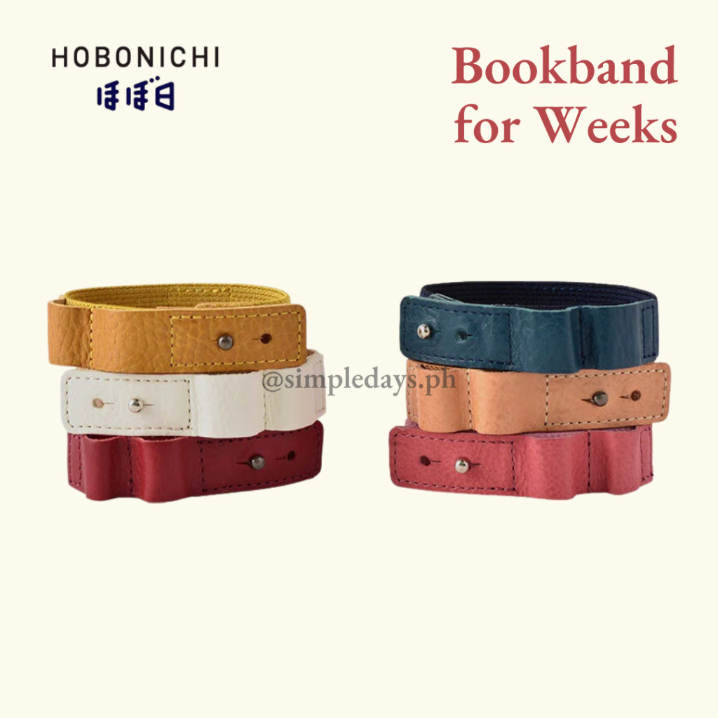 Hobonichi Leather Bookband for Weeks Planner