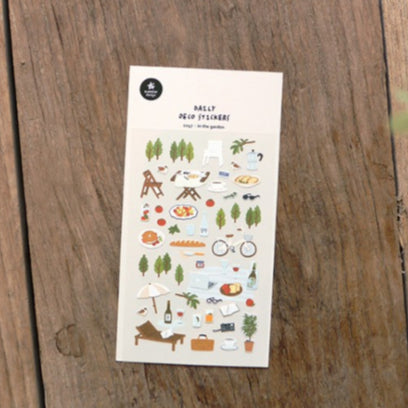 Suatelier Korea Daily Deco Stickers - Various Designs