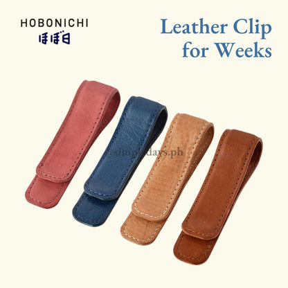 Hobonichi Leather Clip for Weeks Planner
