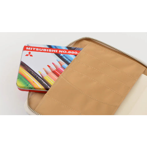 [On Hand] Uni Mini Colored Pencils 12-Color Set With Case