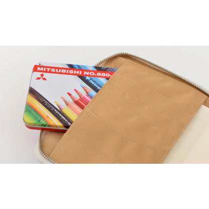 [On Hand] Uni Mini Colored Pencils 12-Color Set With Case