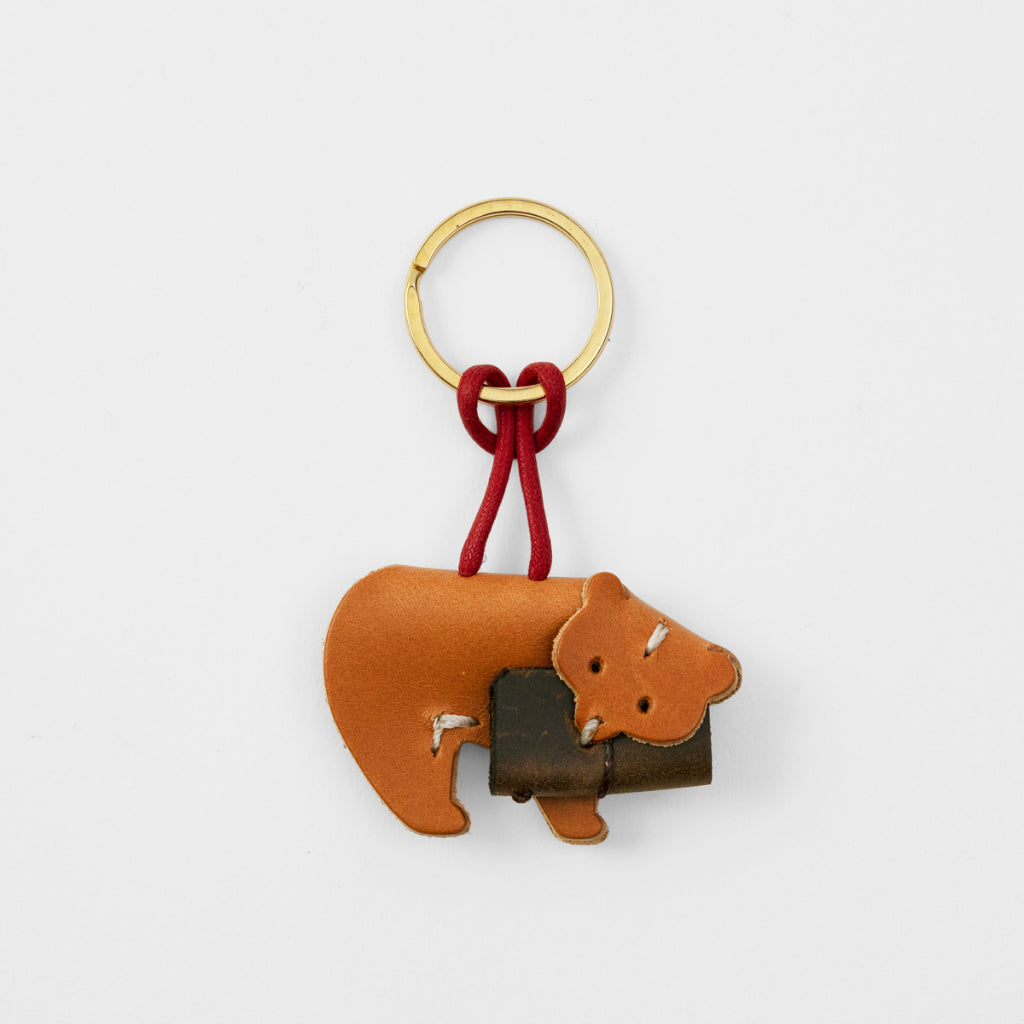 [On Hand] Traveler's Notebook Benlly's & Job Keychain Brown