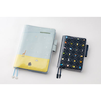Hobonichi Clear Cover on Cover for A6 Original Planner A5 Cousin Weeks HON