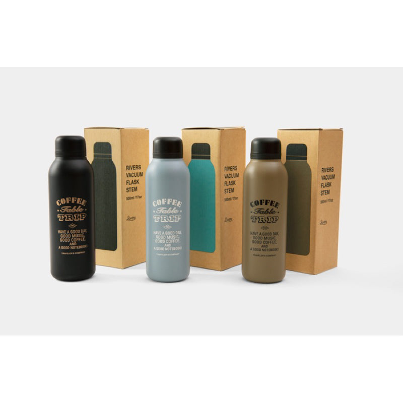 [On Hand] Traveler’s Factory x Rivers Coffee Table Trip 500ml Stainless Bottle