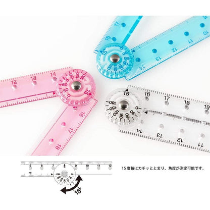 Midori Multi Ruler 30cm Transparent