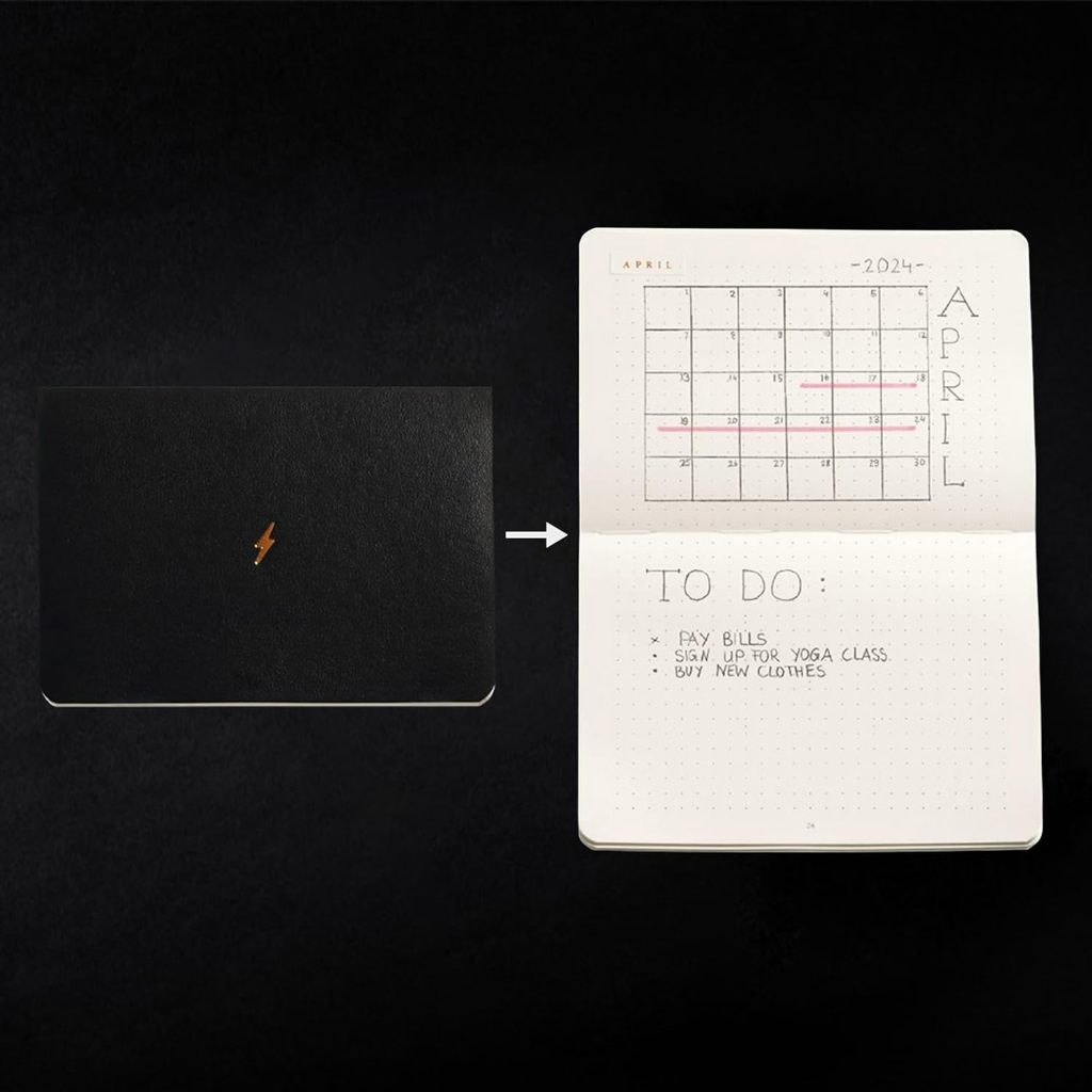 Pre-Order: Leuchtturm1917 Bullet Journal Pocket 3-pack Dotted Black