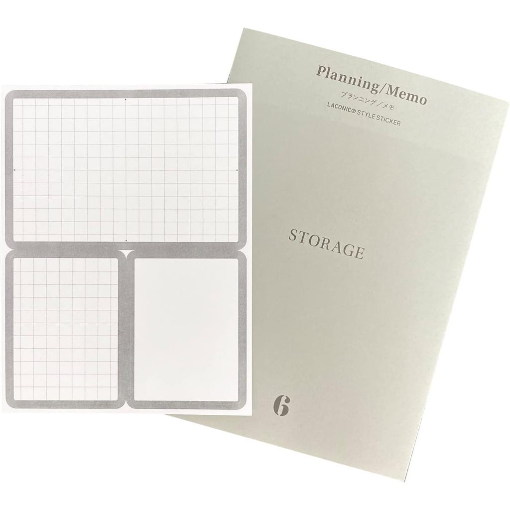 Laconic Style Notebook Stickers