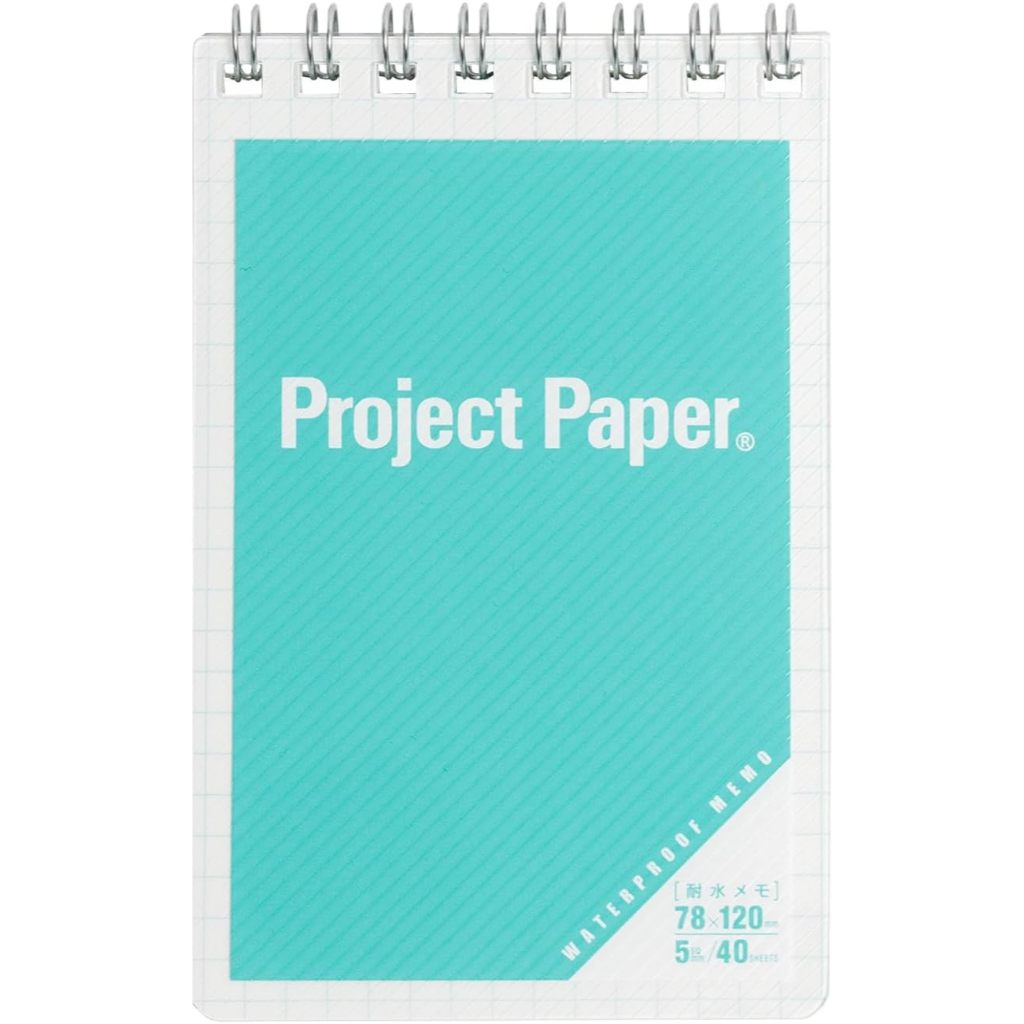 Okina Project B7 Water Resistant Grid Notebook