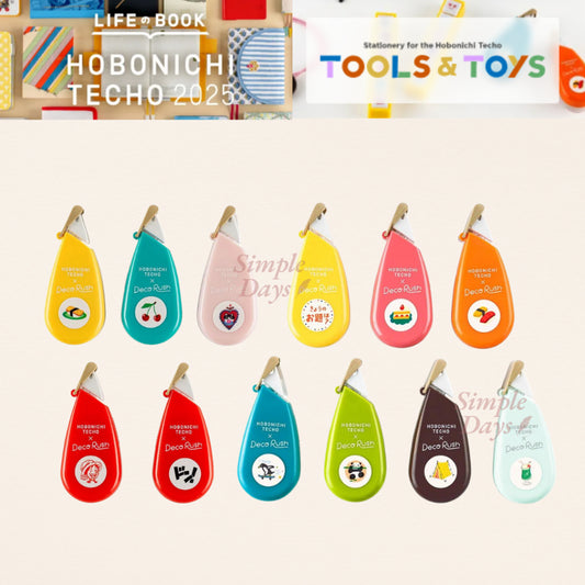 Plus x Hobonichi: Deco Rush Design Tape Sticker