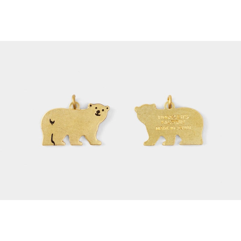 [Limited Edition] Traveler's Factory Brass Charm Small Bear for Notebook