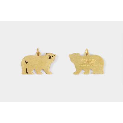 [Limited Edition] Traveler's Factory Brass Charm Small Bear for Notebook