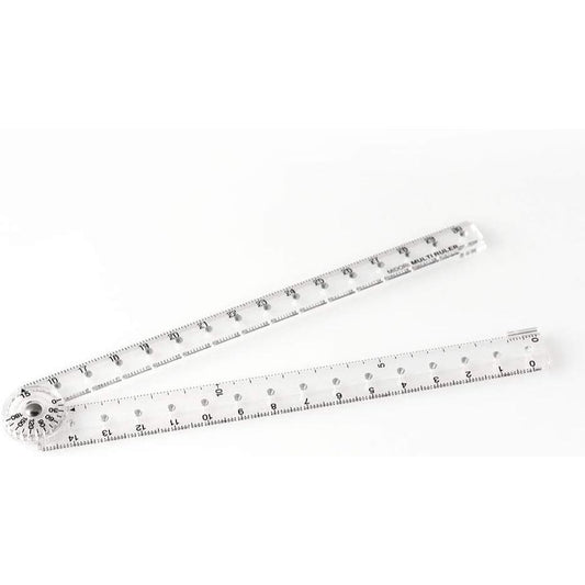 Midori Multi Ruler 30cm Transparent