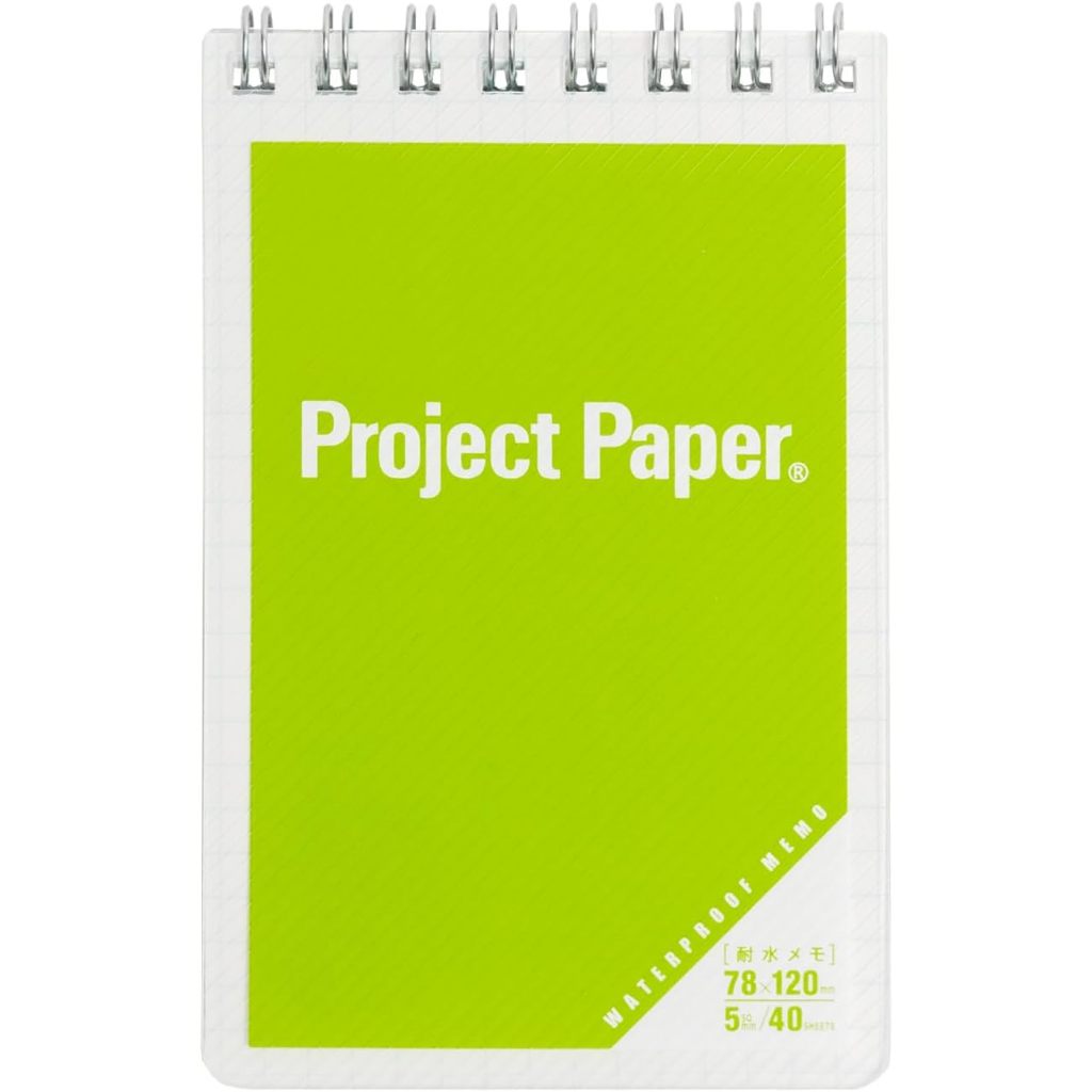 Okina Project B7 Water Resistant Grid Notebook