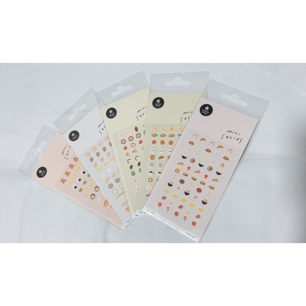 Suatelier Korea Mini Series / Plain / Seal Stickers / Sticky Memo
