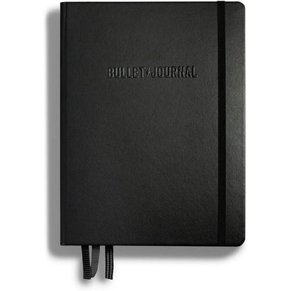 Leuchtturm1917 Bullet Journal Stealth Collector's Set - All Black Notebook Drehgriffel Pen Pen Loop