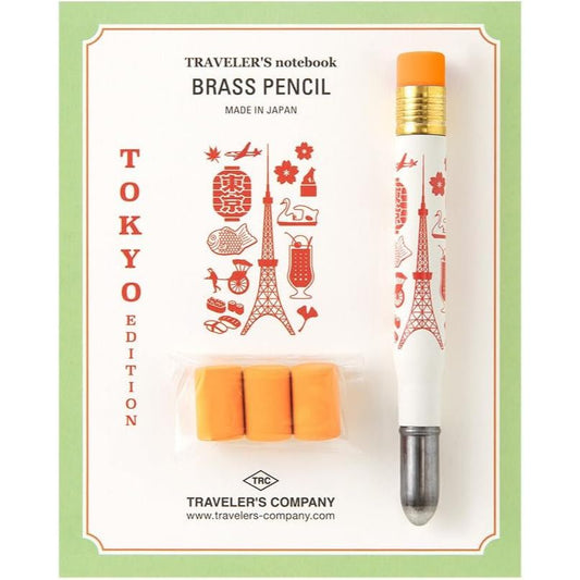 Traveler's Notebook Brass Pencil Limited Edition TOKYO